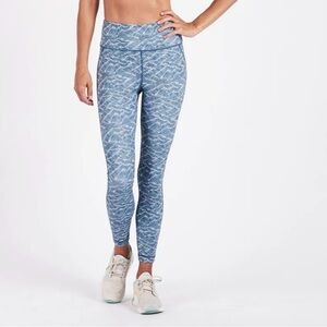 Vuori Pace High Rise Wave Pattern Women's Legging Large